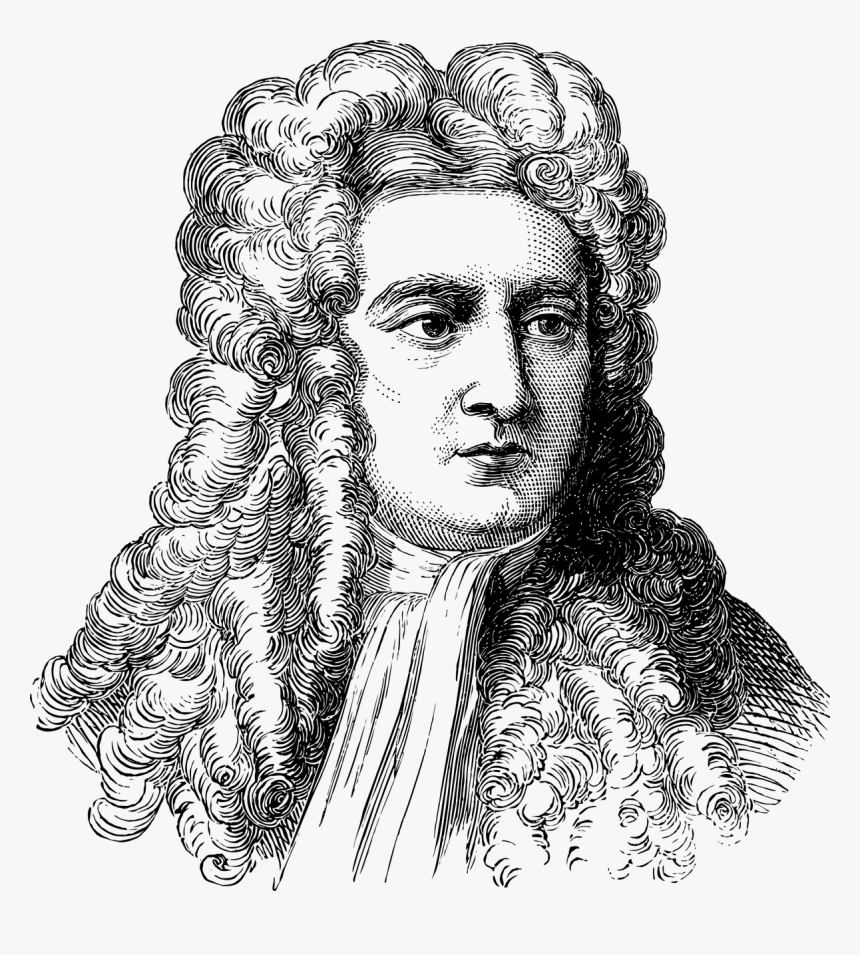 Isaac Newton Drawing, HD Png Download, Free Download