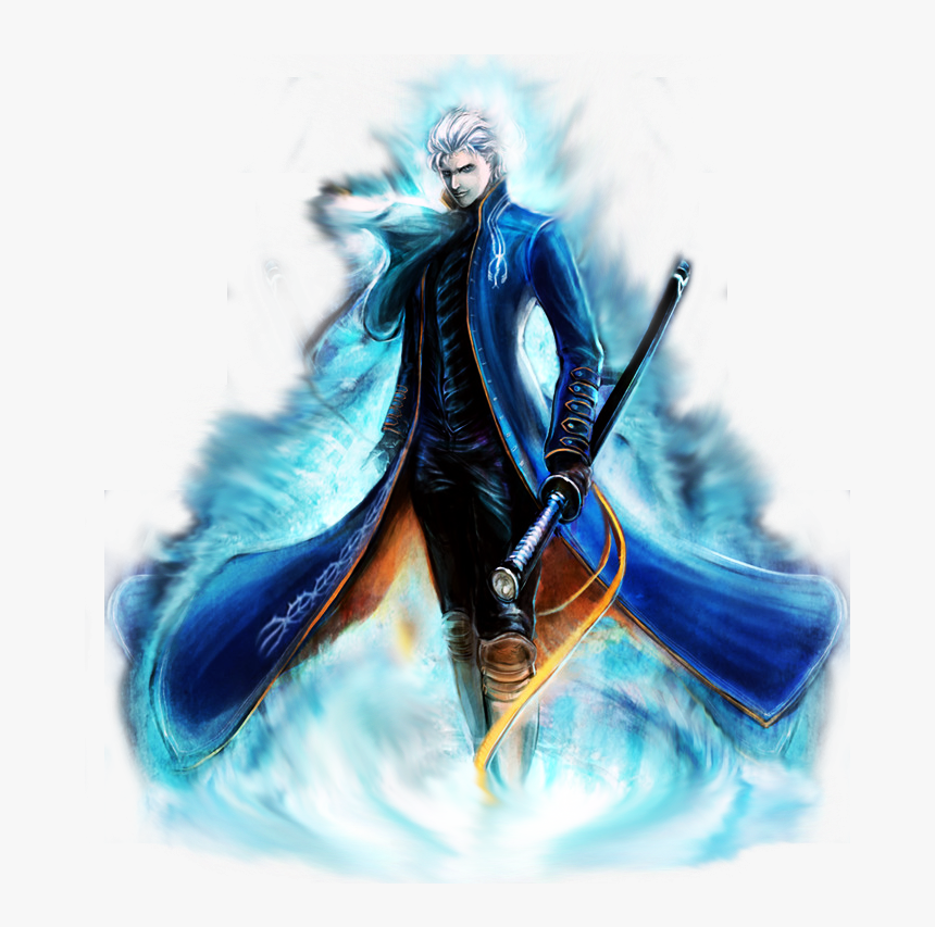 Vergil Devil May Cry , Png Download - Devil May Cry Vergil Render, Transparent Png, Free Download