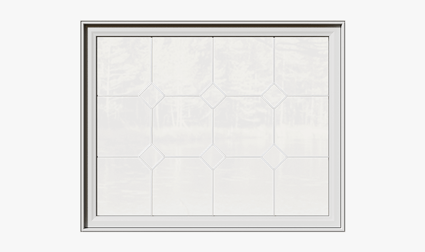 A Closed Classic Awning Window From The Front - Tile, HD Png Download, Free Download