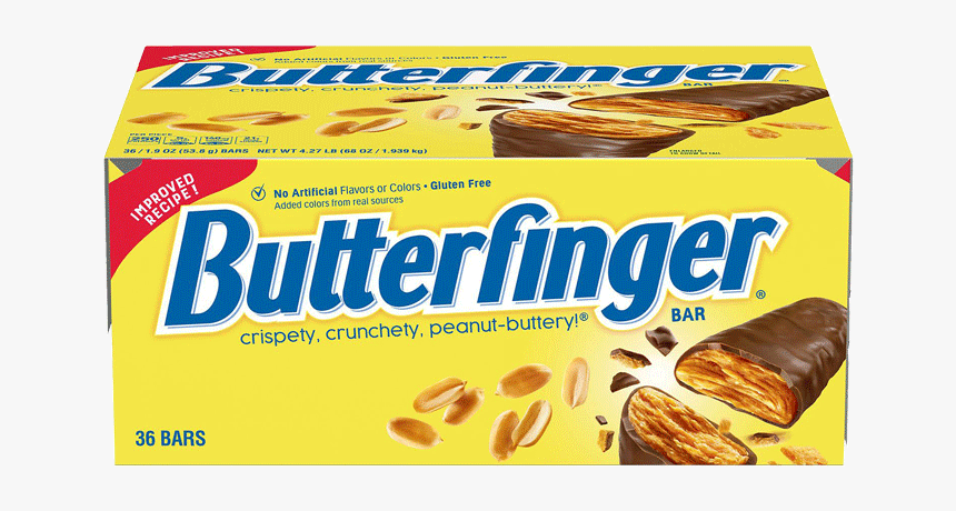 Nestlé Butterfinger Crispety Crunchety Peanut Buttery, HD Png Download, Free Download