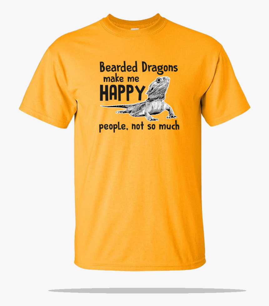 Bearded Dragon Happy Unisex Tee - Barcelona T Shirt Design, HD Png Download, Free Download