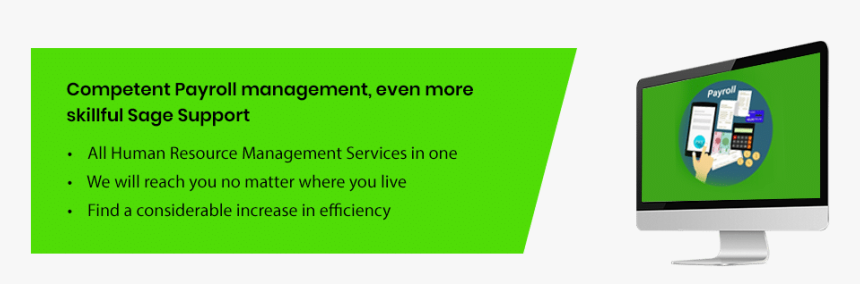Sage 50 Payroll Support - Flat Panel Display, HD Png Download, Free Download