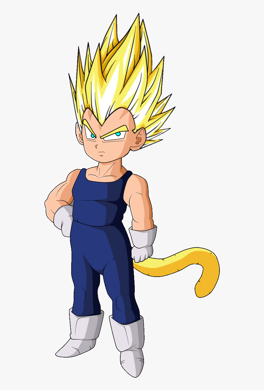 Fases De Vegeta - Super Saiyan Vegeta Kid, HD Png Download, Free Download