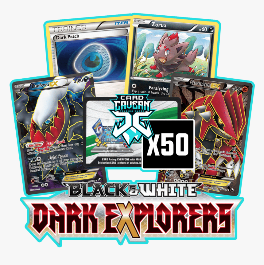Pokemon Tcg Dark Explorers Logo, HD Png Download, Free Download