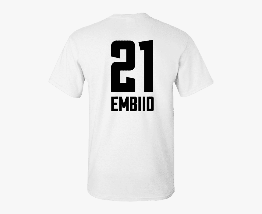 Men"s Joel Embiid All Star Jersey T-shirt - Tee Shirt Magasinier, HD Png Download, Free Download
