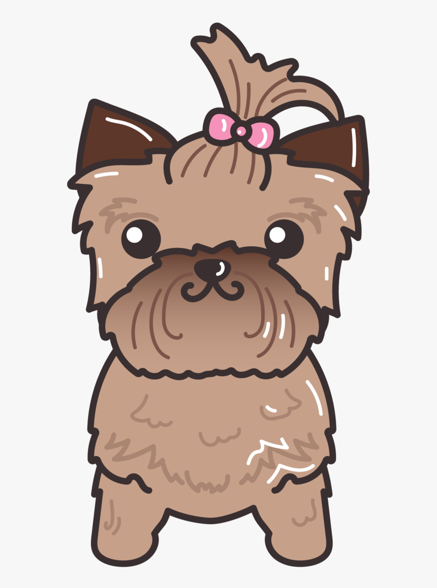 Transparent Yorkie Clipart - Puppy Cute Dog Clip Art, HD Png Download, Free Download