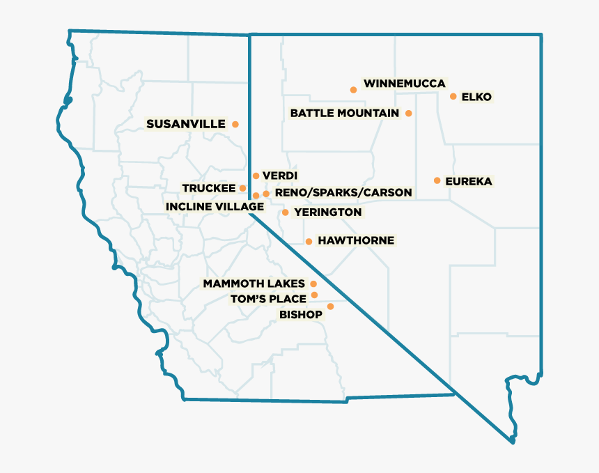 Nvca Coveragemap Updated - Map, HD Png Download, Free Download