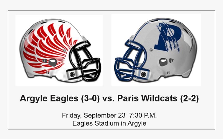 Argyle Eagles Vs - Dalhart Football Helmet, HD Png Download, Free Download