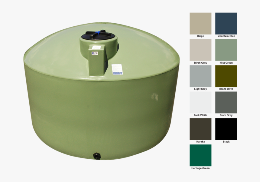 Bailey Water Tank 9,000l Mist Green - Water Tank, HD Png Download, Free Download