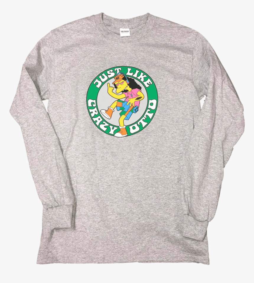 Crazy Otto / Ramble On Rose Long Sleeve Tee - Long-sleeved T-shirt, HD Png Download, Free Download