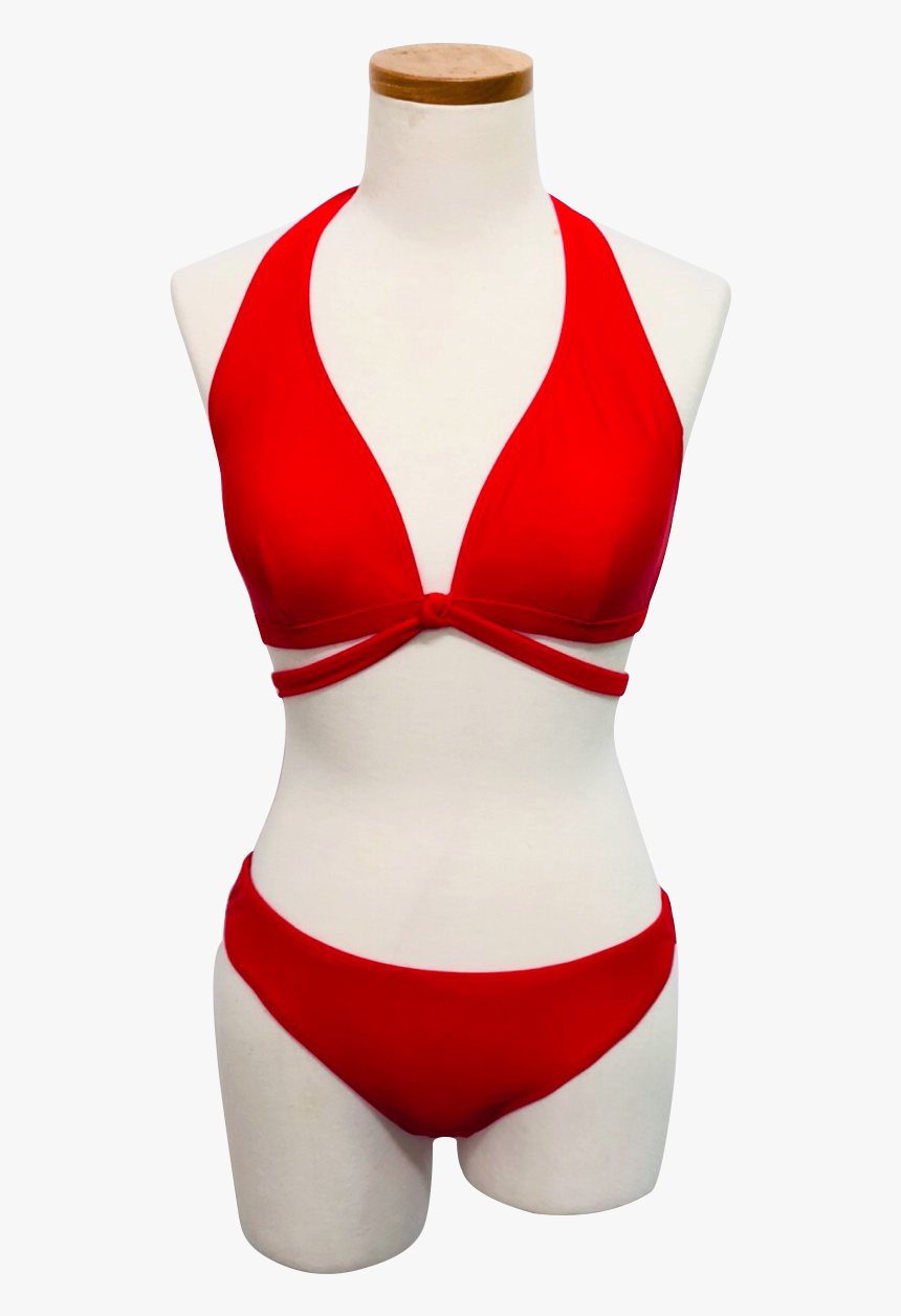 Halter Style Bikini Suit - Lingerie Top, HD Png Download, Free Download