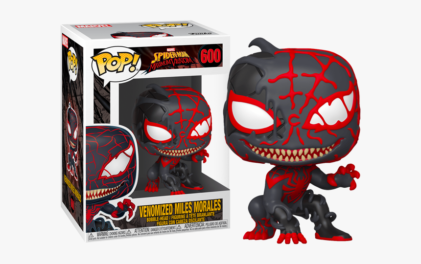 Figure Funko Pop Venom Miles Morales - Venomized Miles Morales Pop, HD Png Download, Free Download