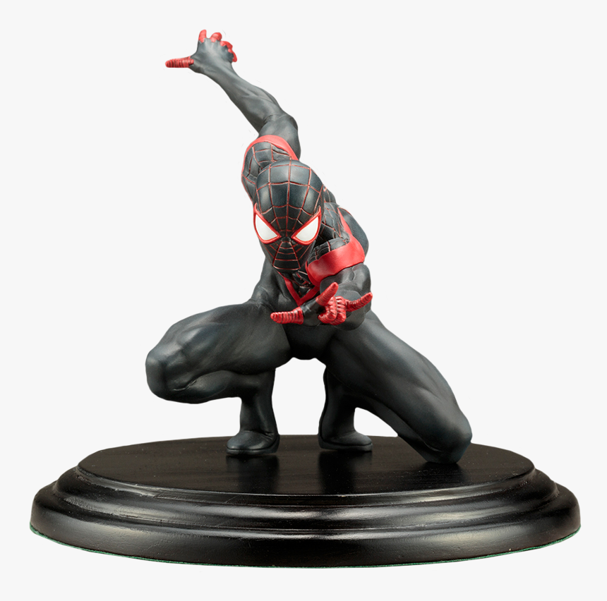 Spider-man Marvel Now 1/10th Scale Artfx Statue - Marvel Now Spider Man Miles Morales, HD Png Download, Free Download