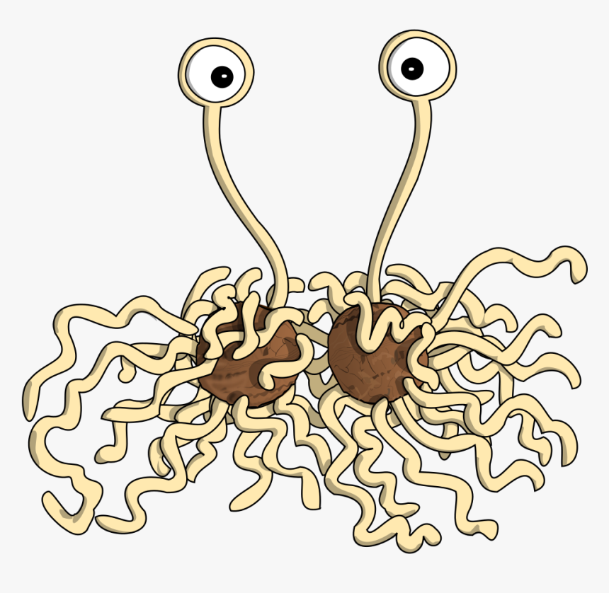 Flying Spaghetti Monster Transparent, HD Png Download, Free Download