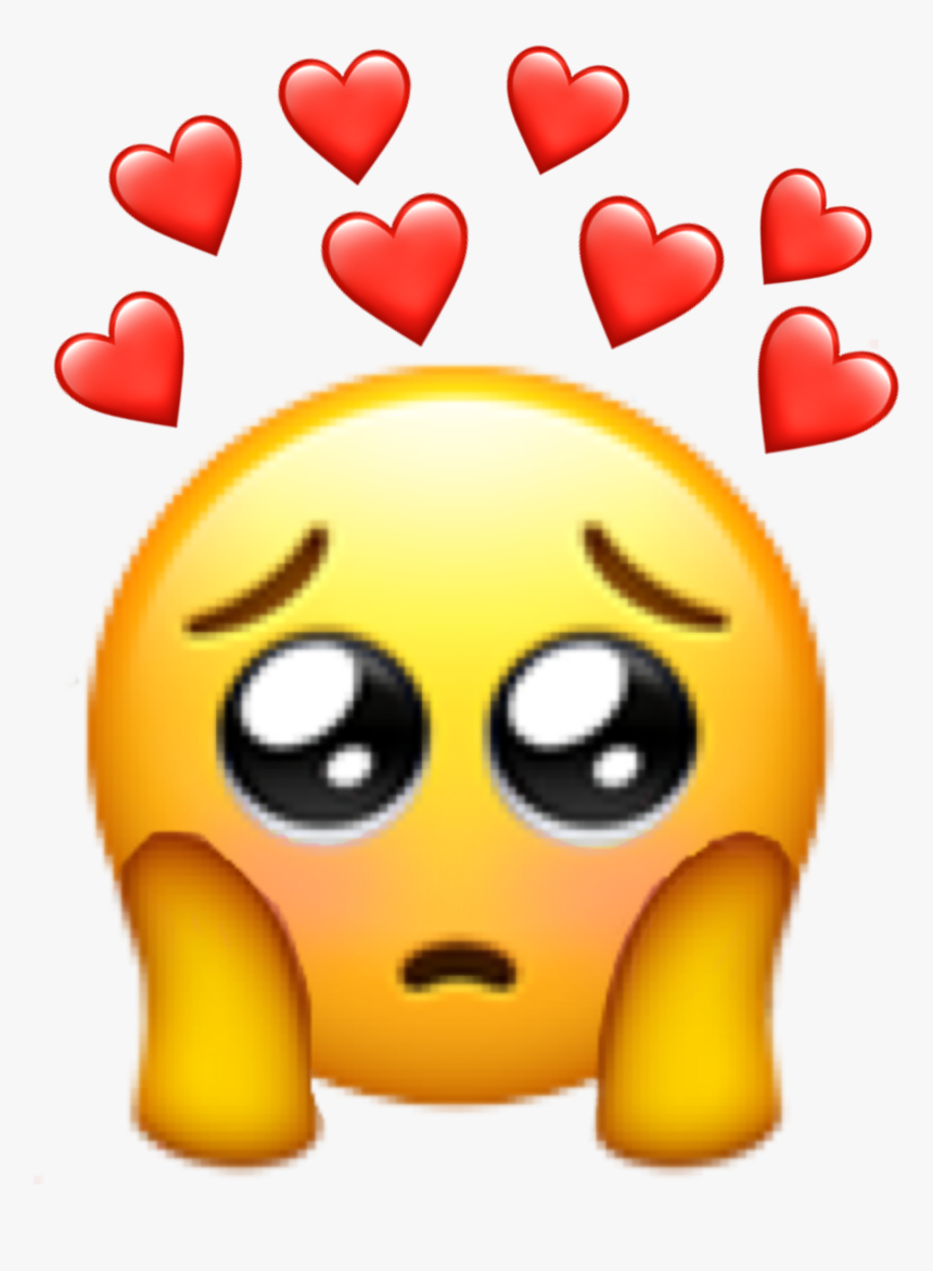 Blushing Heart Emoji