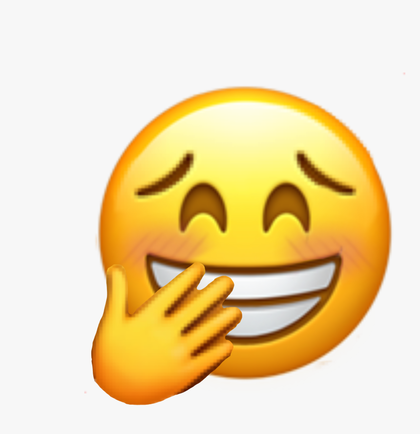 #oops #emoji #mixemoji #blushing #hehe #emojimix, HD Png Download, Free Download