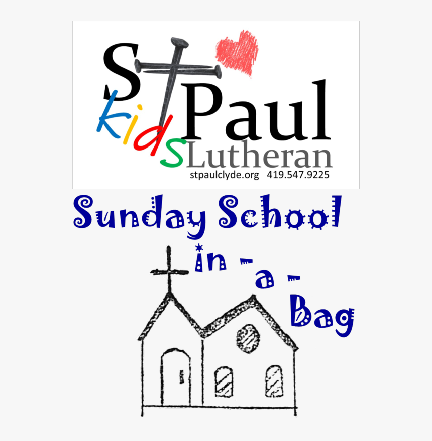 Sunday School In A Bag - Illustration, HD Png Download, Free Download