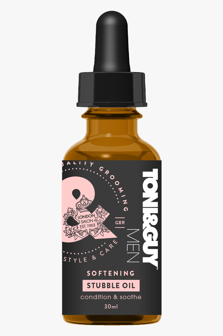 Toni&guy Softening Premium Stubble Oil 30ml - Toni And Guy Beard Oil, HD Png Download, Free Download