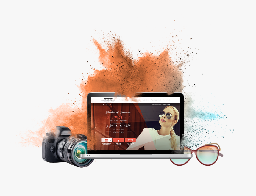 Transparent Watercolor Camera Png - Mirrorless Interchangeable-lens Camera, Png Download, Free Download