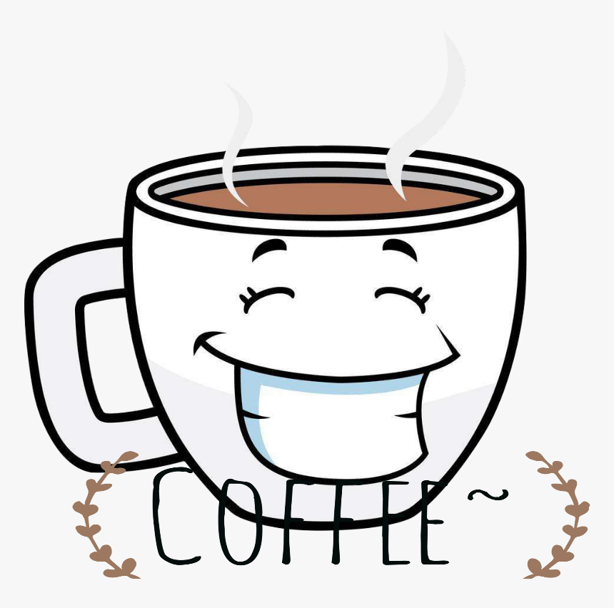 Drawing Coffee Cartoon Transparent Png Clipart Free - Coffee Cup Cartoon Png, Png Download, Free Download