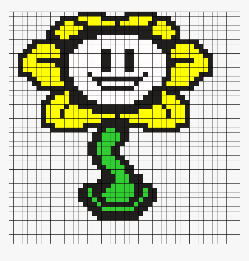 Undertale Pixel Art 32X32 Grid