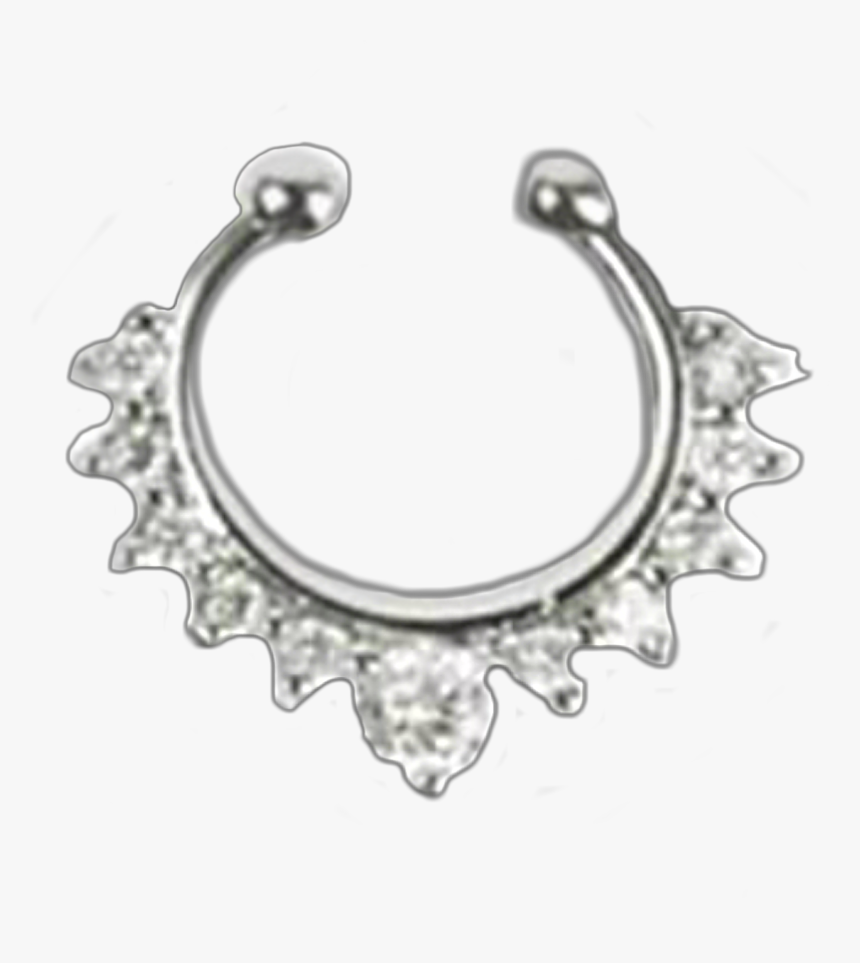 #septum #septumpiercing #septumjewelry #freetoedit - Nose Piercing, HD Png Download, Free Download