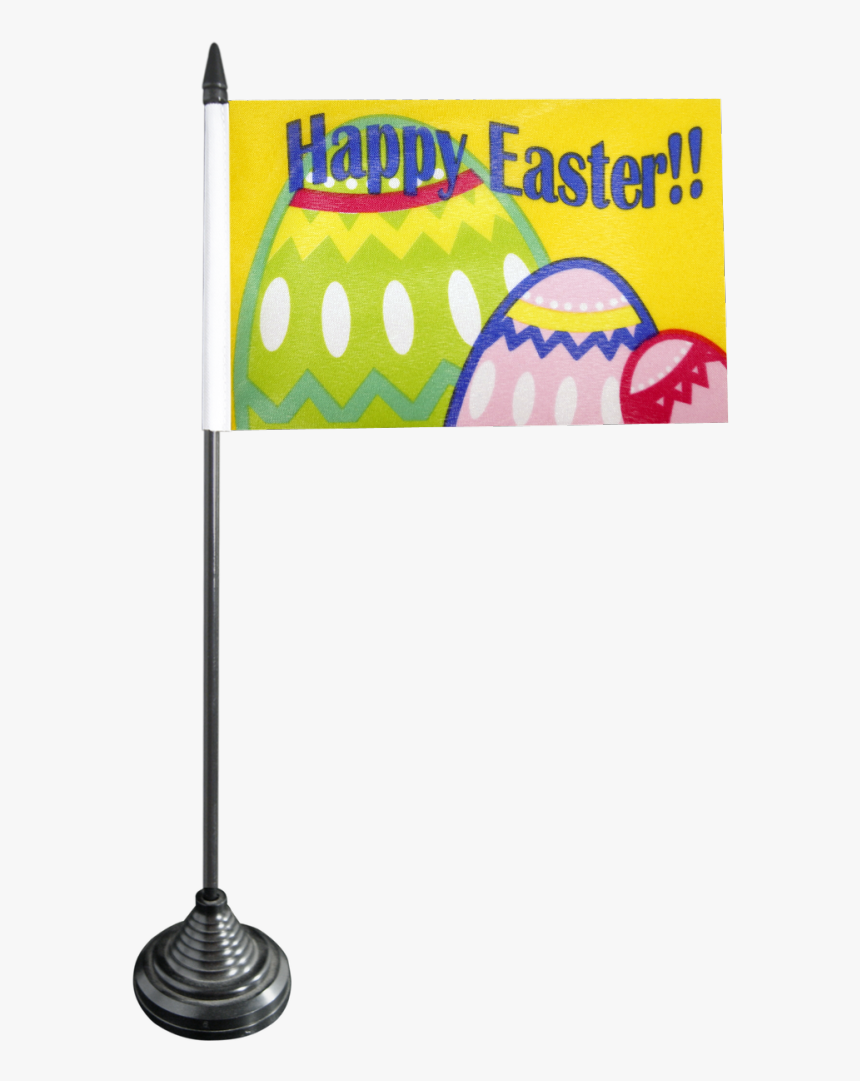Happy Easter Table Flag - Paddle Tennis, HD Png Download, Free Download