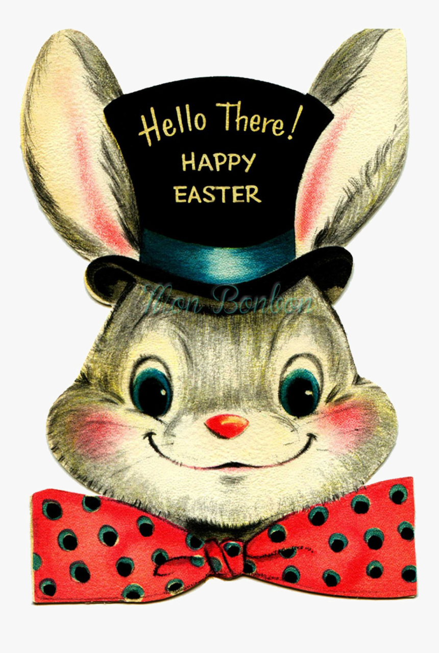 Vintage Easter Transparent Images - Vintage Happy Easter Clip Art, HD Png Download, Free Download