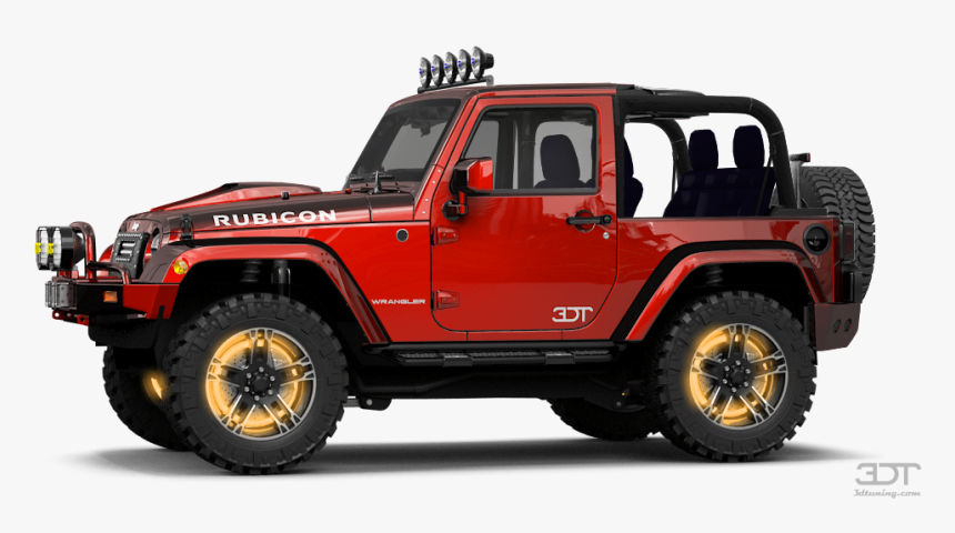 Jeep Wrangler Rubicon Convertible 2113 Tuning - 3d Tuning, HD Png Download, Free Download
