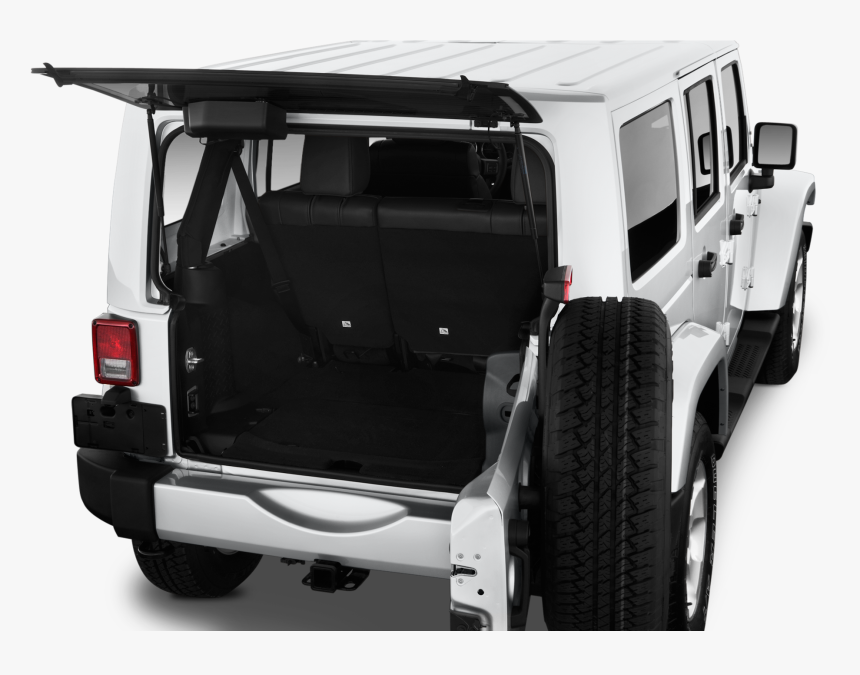 Transparent Jeep Wrangler Png - Jeep Wrangler 2018 Cargo Space, Png Download, Free Download