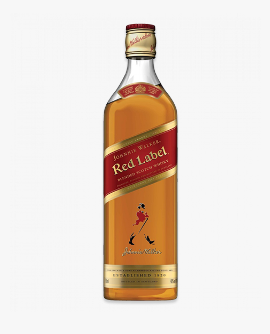 Transparent Fireball Whiskey Png - Johnny Walker Red Label 750ml, Png Download, Free Download