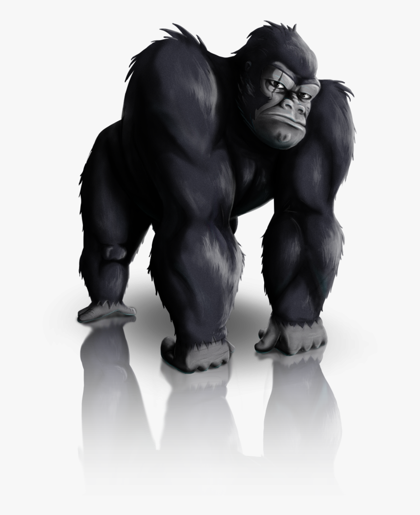 Download Gorilla Latest - Silver Back Gorilla Transparent, HD Png Download, Free Download