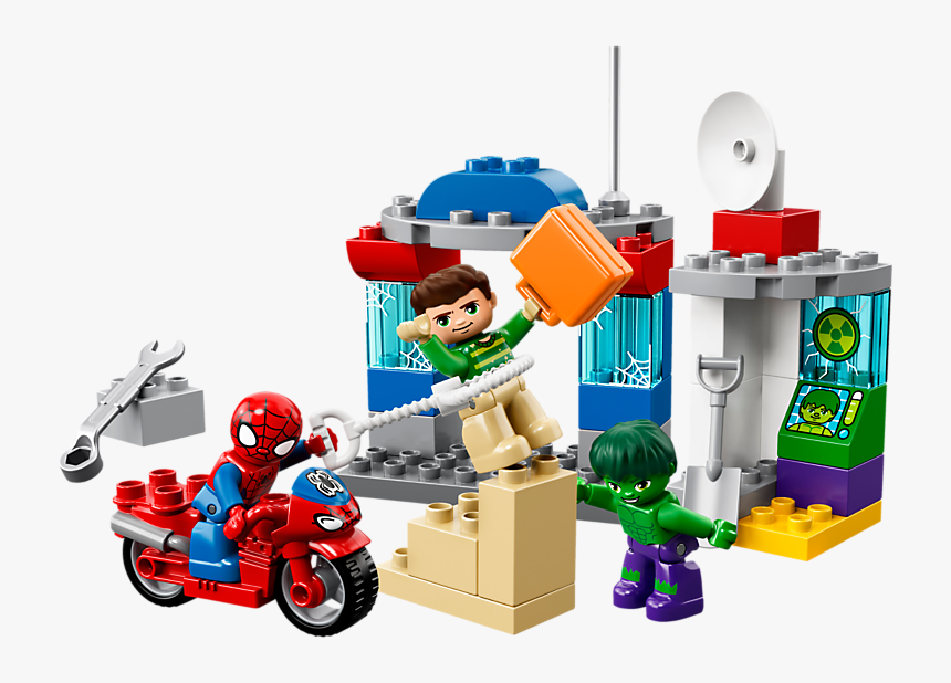 Lego Duplo Spider Man & Hulk Adventures 10876, HD Png Download, Free Download