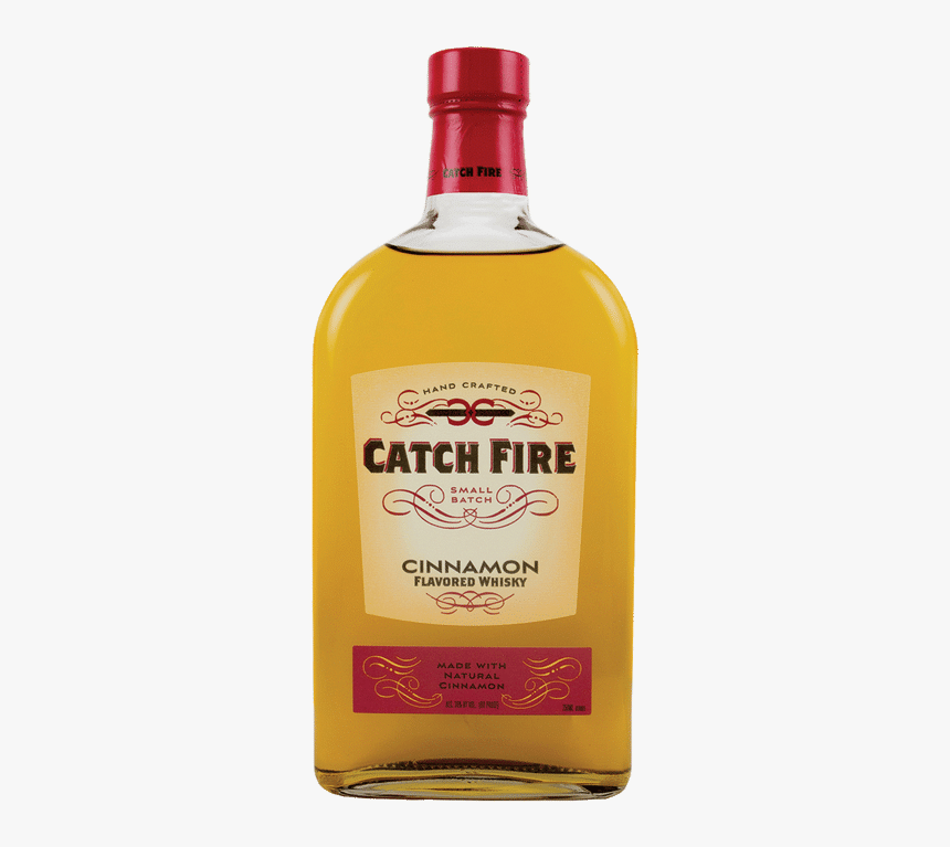 Catch Fire Cinnamon Whisky 750ml - Catch Fire Cinnamon Whiskey, HD Png Download, Free Download