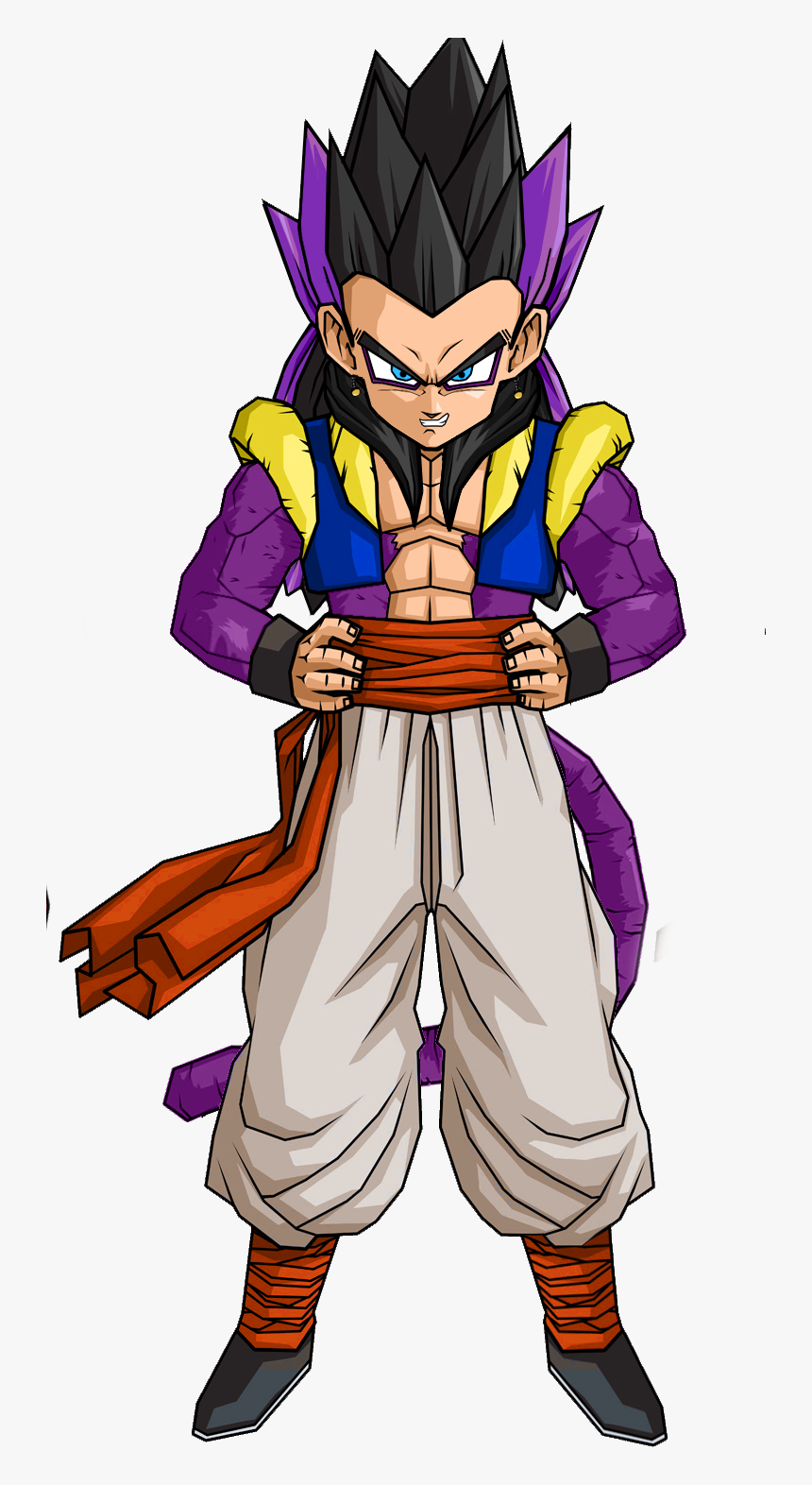 Image Gotenks Ssj4 V3 By Db Own Universe Arts D4jllgx - Gotenks Ssj4, HD Png Download, Free Download