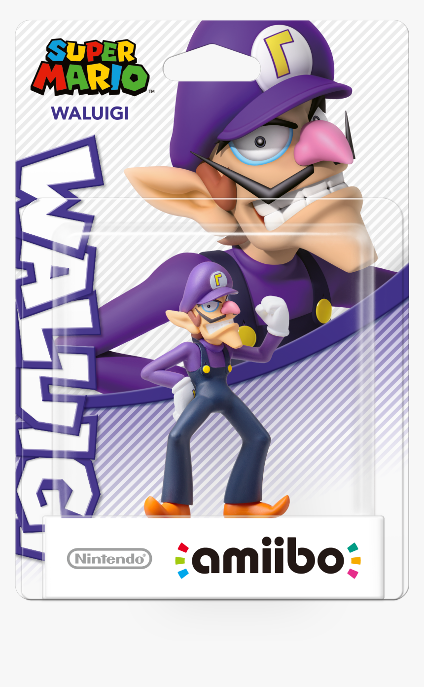 Super Mario Waluigi Amiibo, HD Png Download, Free Download