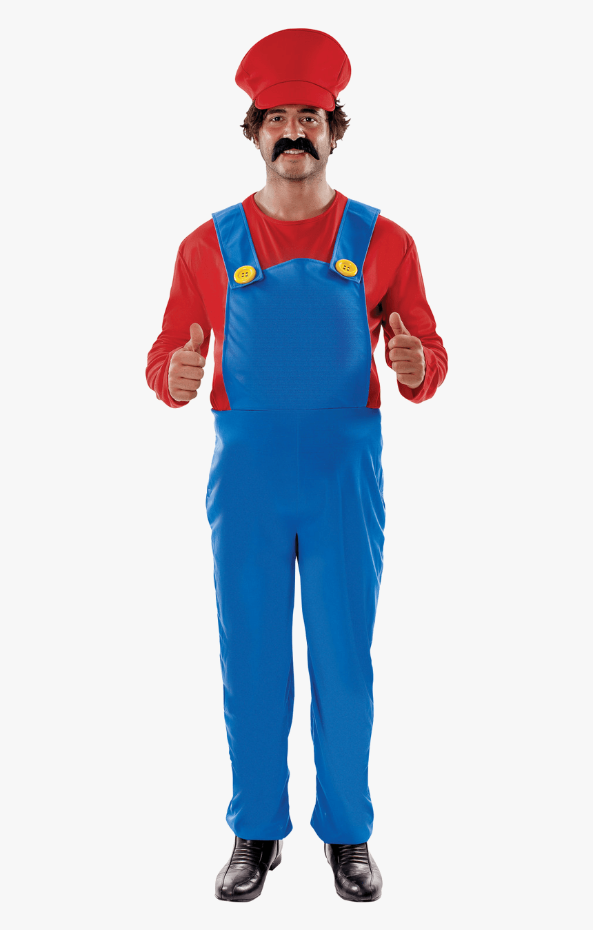 Super Mario Costume Png, Transparent Png, Free Download