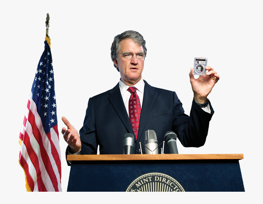 Transparent Presidential Podium Png - Philip Diehl Us Mint, Png Download, Free Download