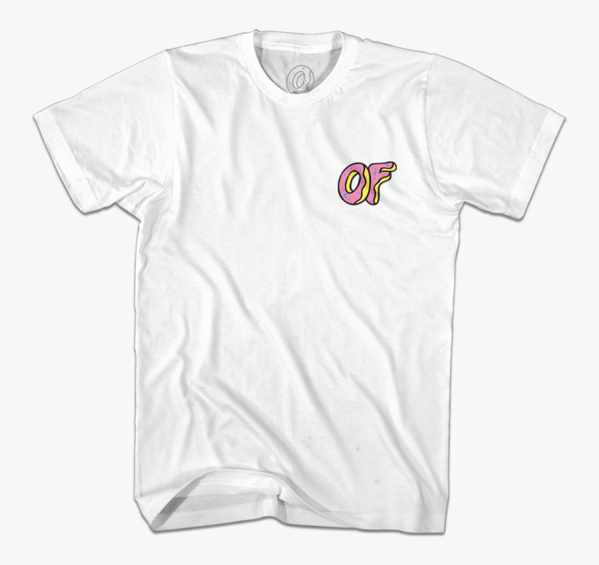 White Odd Future Donut Shirt, HD Png Download, Free Download