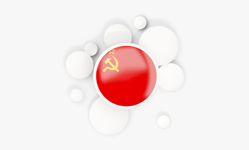 Round Flag With Circles - Circle Egypt Flag Png, Transparent Png, Free Download