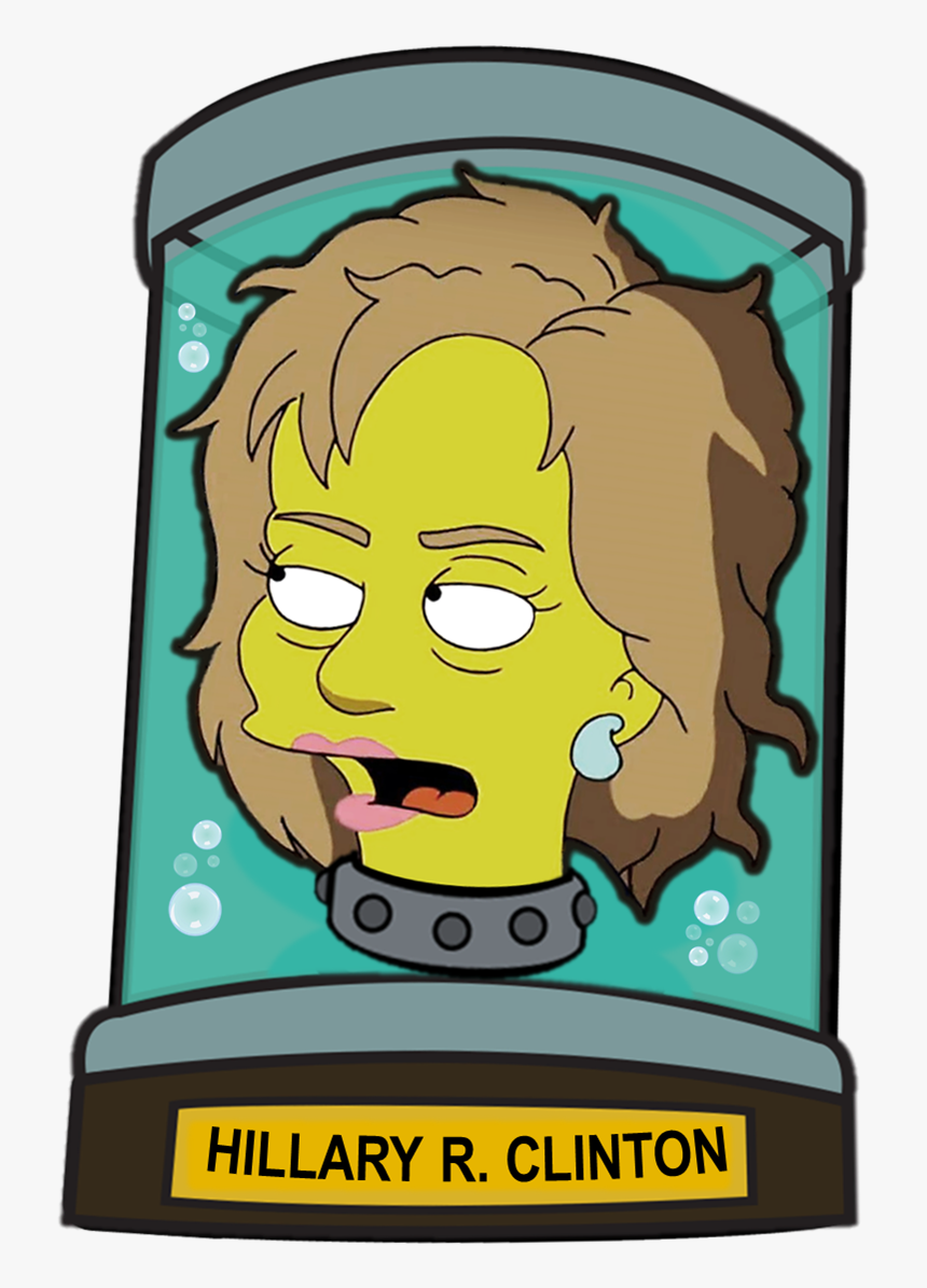Futurama Hillary Clinton Head In A Jar, HD Png Download, Free Download