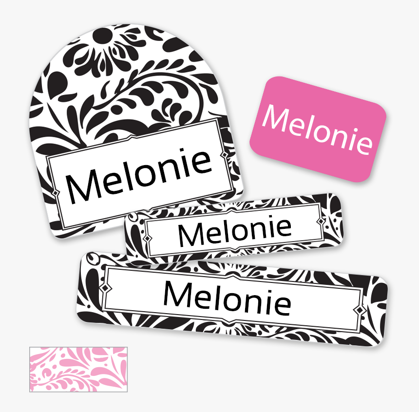 Filigree Labels For Daycare - Beanie, HD Png Download, Free Download