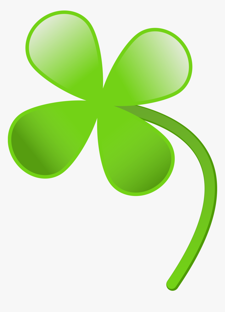 Four Leaves Clover Clip Arts - Four Leaves Clover Leaf, HD Png Download, Free Download