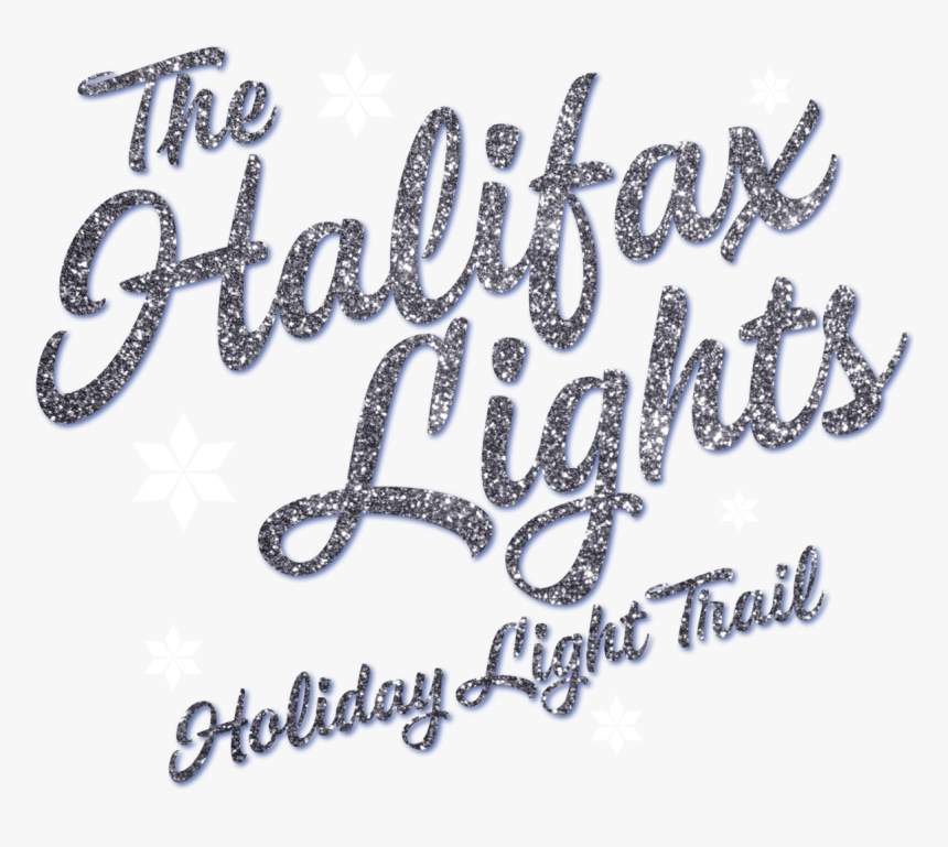 The Holiday Light Trail - Calligraphy, HD Png Download, Free Download