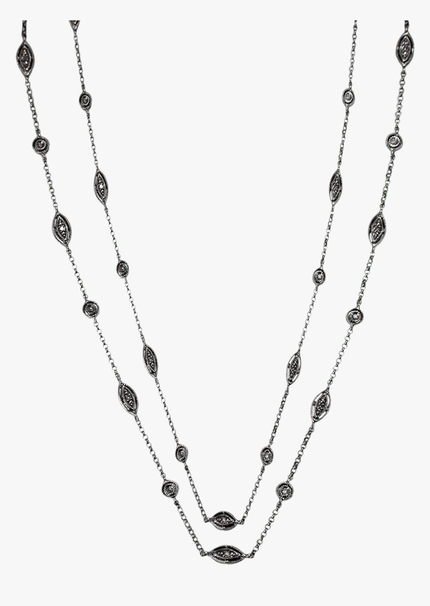 Diamonds By The Yard-diamond Station Necklace - Necklace, HD Png Download, Free Download