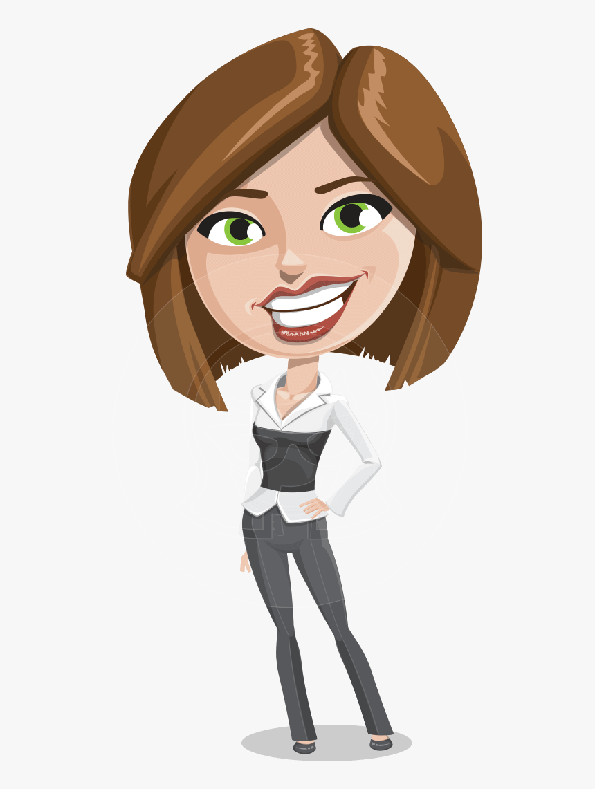 Pin Graphicmama Female Vector - Cartoon Character Vector Png, Transparent Png, Free Download