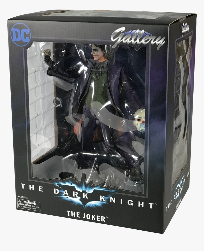 Transparent Heath Ledger Joker Png - Dark Knight Diamond Select Figures, Png Download, Free Download
