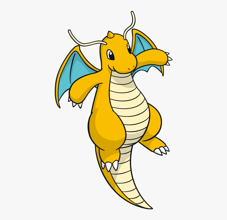 Dragonite Pokemon Character Vector Art - Dragonite Png, Transparent Png, Free Download