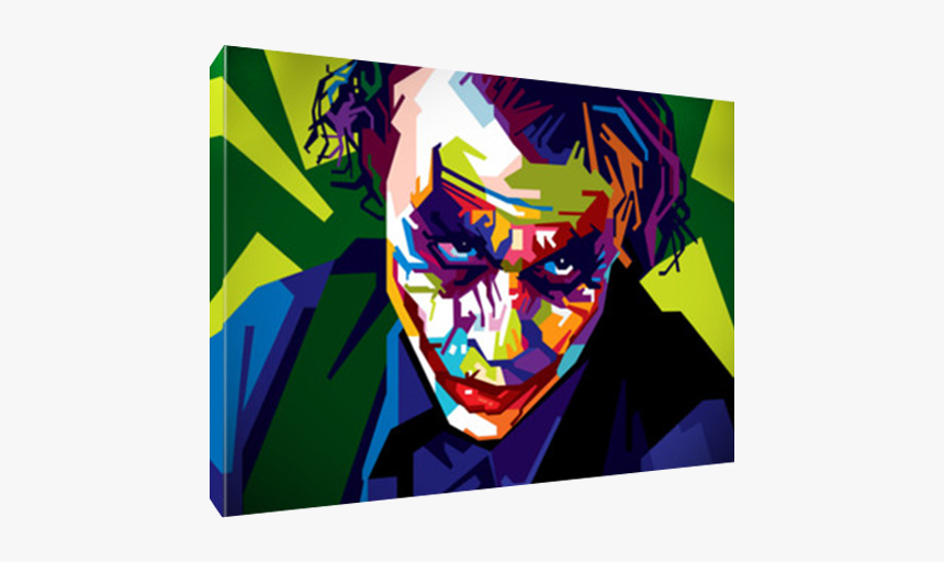 Joker Heath Ledger Pop Art, HD Png Download, Free Download
