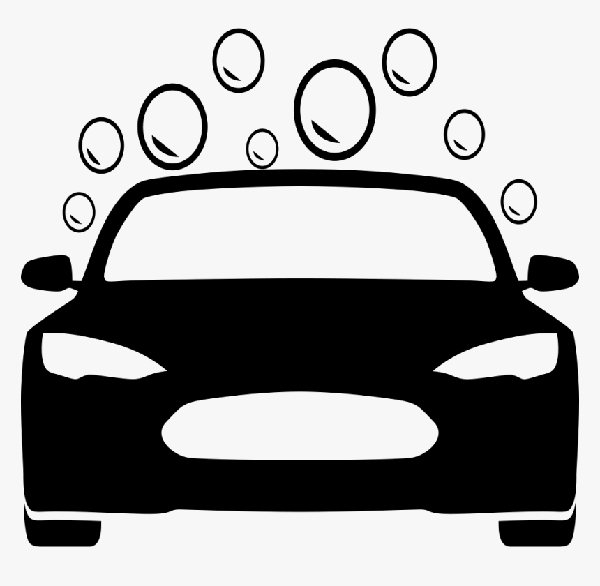 Car Wash Png - Car Wash Photo Black And White, Transparent Png, Free Download